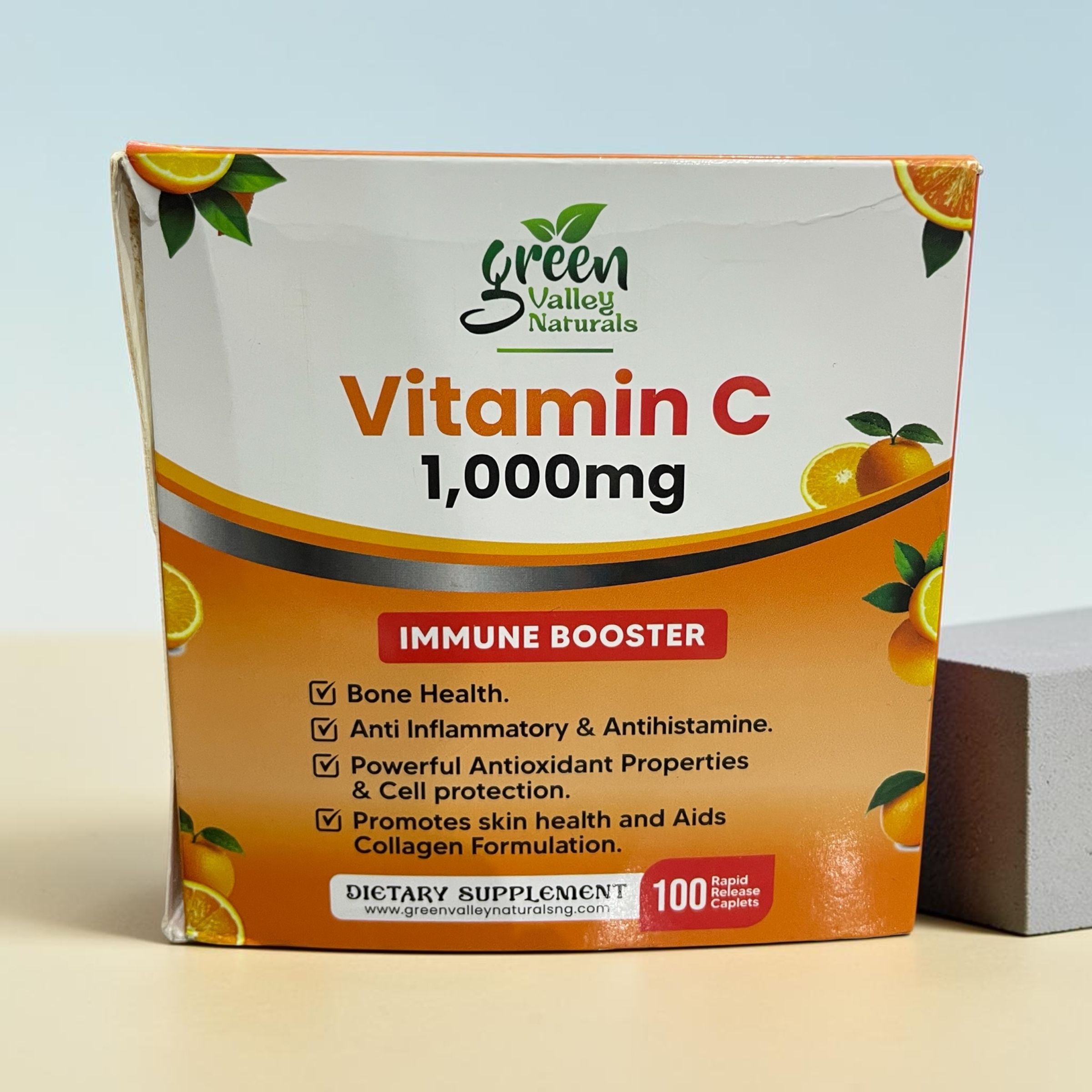 GREEN VALLEY VITAMIN C 1000MG SACHET